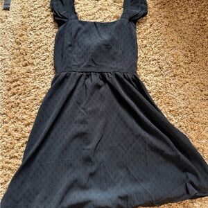 Francesca's Collections Black Mini Dress